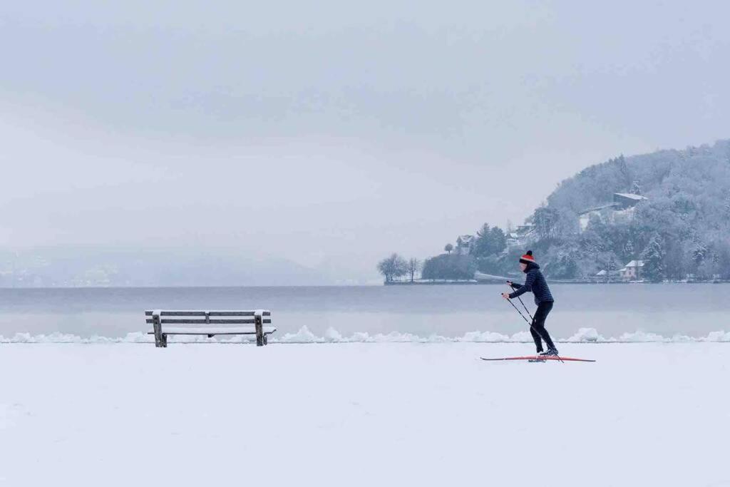 Le Bohème Beau T2 vue lac&montagnes + garage Annecy Extérieur photo