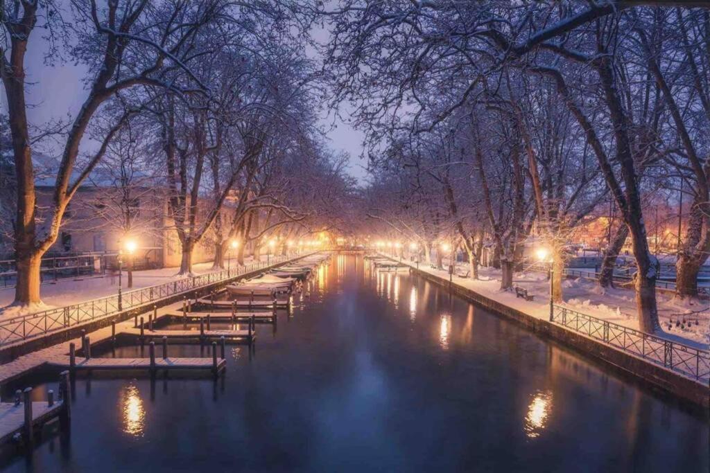 Le Bohème Beau T2 vue lac&montagnes + garage Annecy Extérieur photo