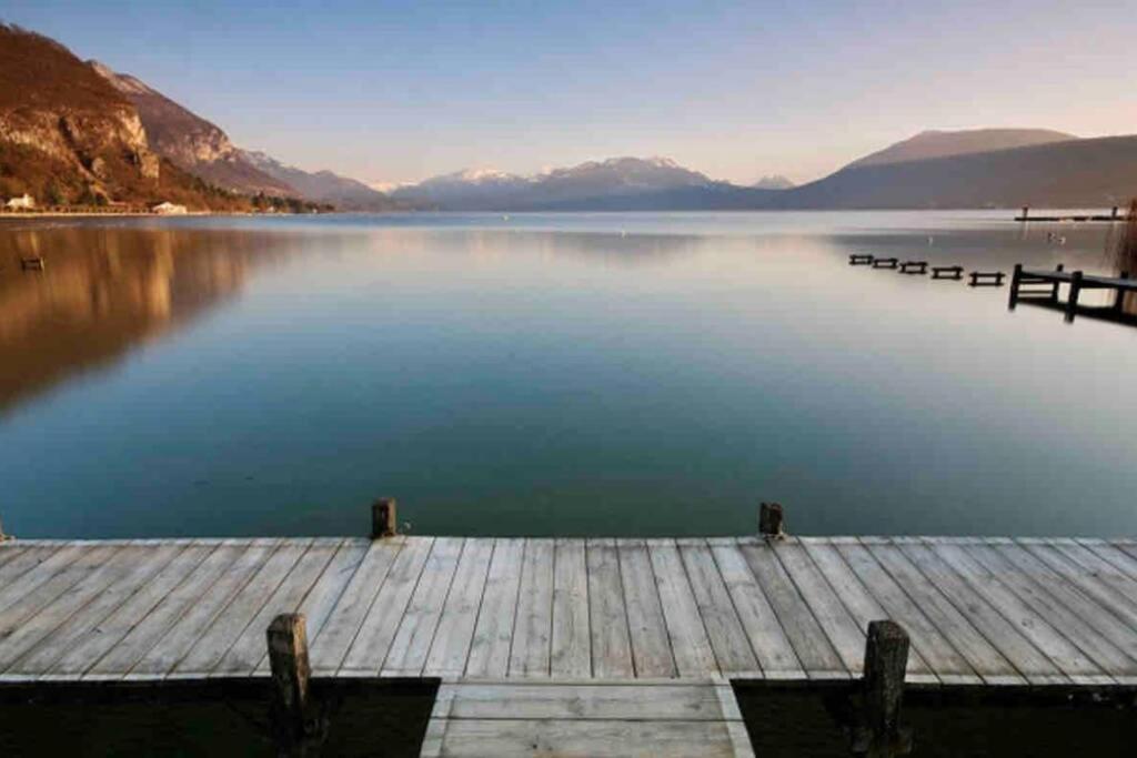 Le Bohème Beau T2 vue lac&montagnes + garage Annecy Extérieur photo
