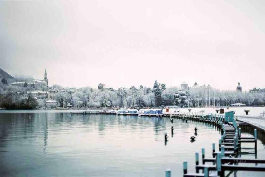 Le Bohème Beau T2 vue lac&montagnes + garage Annecy Extérieur photo